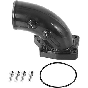 BETTERCLOUD High Intake Elbow Fit For Ford 6.0L V8 Powerstroke Diesel 2003-2007