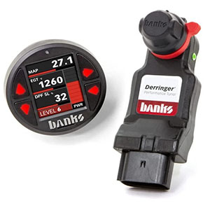 Banks Derringer Tuner with iDash 1.8 Super Gauge Monitor