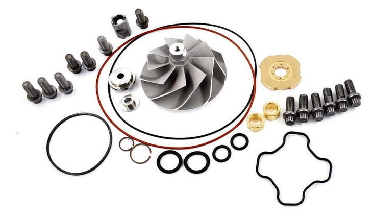 Turbo Banks Compressor Wheel & Upgraded Rebuild Kit