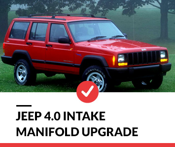 jeep 4.0 intake manifold upgrade